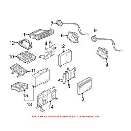 BMW Radio Amplifier (Without Premium Sound)